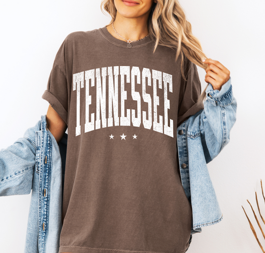 Tennessee Distressed Comfort Colors Tee