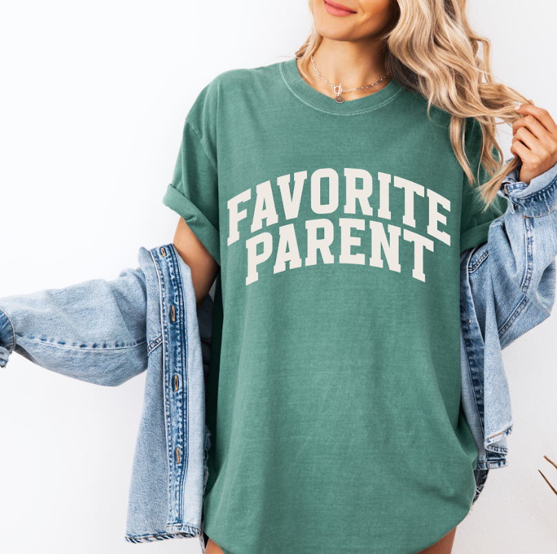 Favorite Parent Comfort Colors Tee