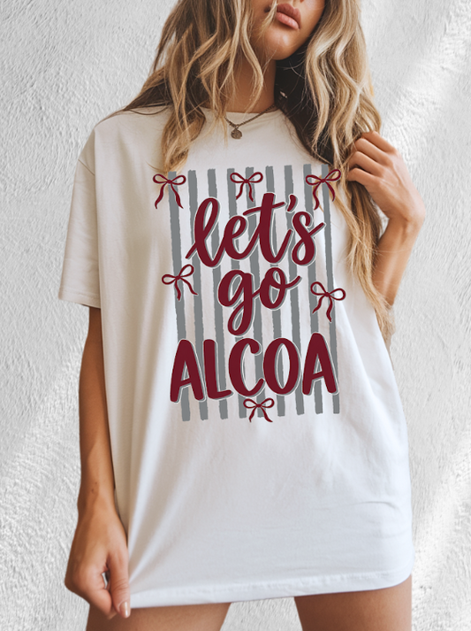 Alcoa "Let's Go" Cabana Spirit Comfort Colors Tee