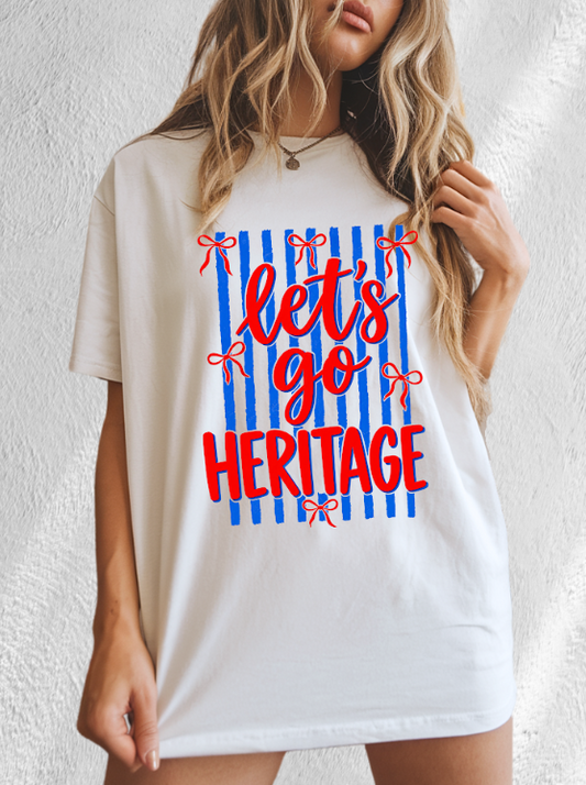 Heritage "Let's Go" Cabana Spirit Comfort Colors Tee