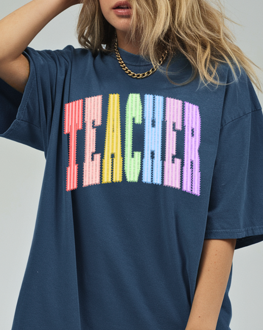 Cabana Teacher Comfort Colors Tee