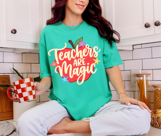 Teachers Are Magic Comfort Colors Tee