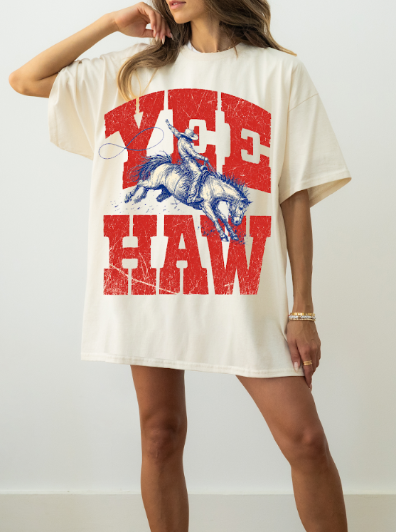 Yee Haw Comfort Colors Tee