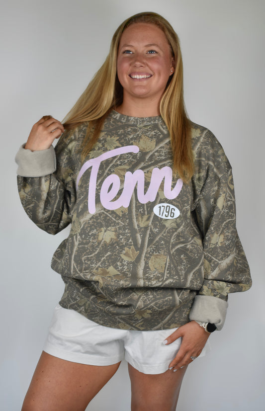 Tenn 1796 Camo Crewneck Sweatshirt