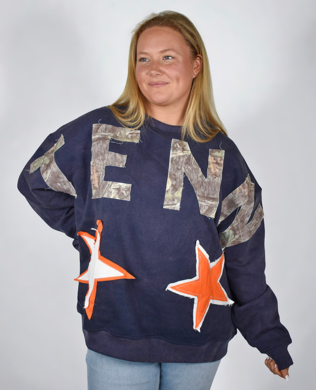 TENN Camo Navy Crewneck Sweatshirt