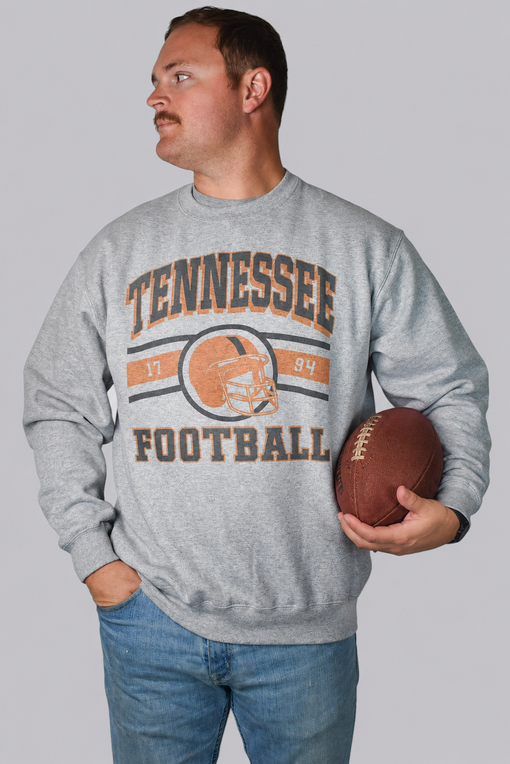 Tennessee Helmet Crewneck Sweatshirt