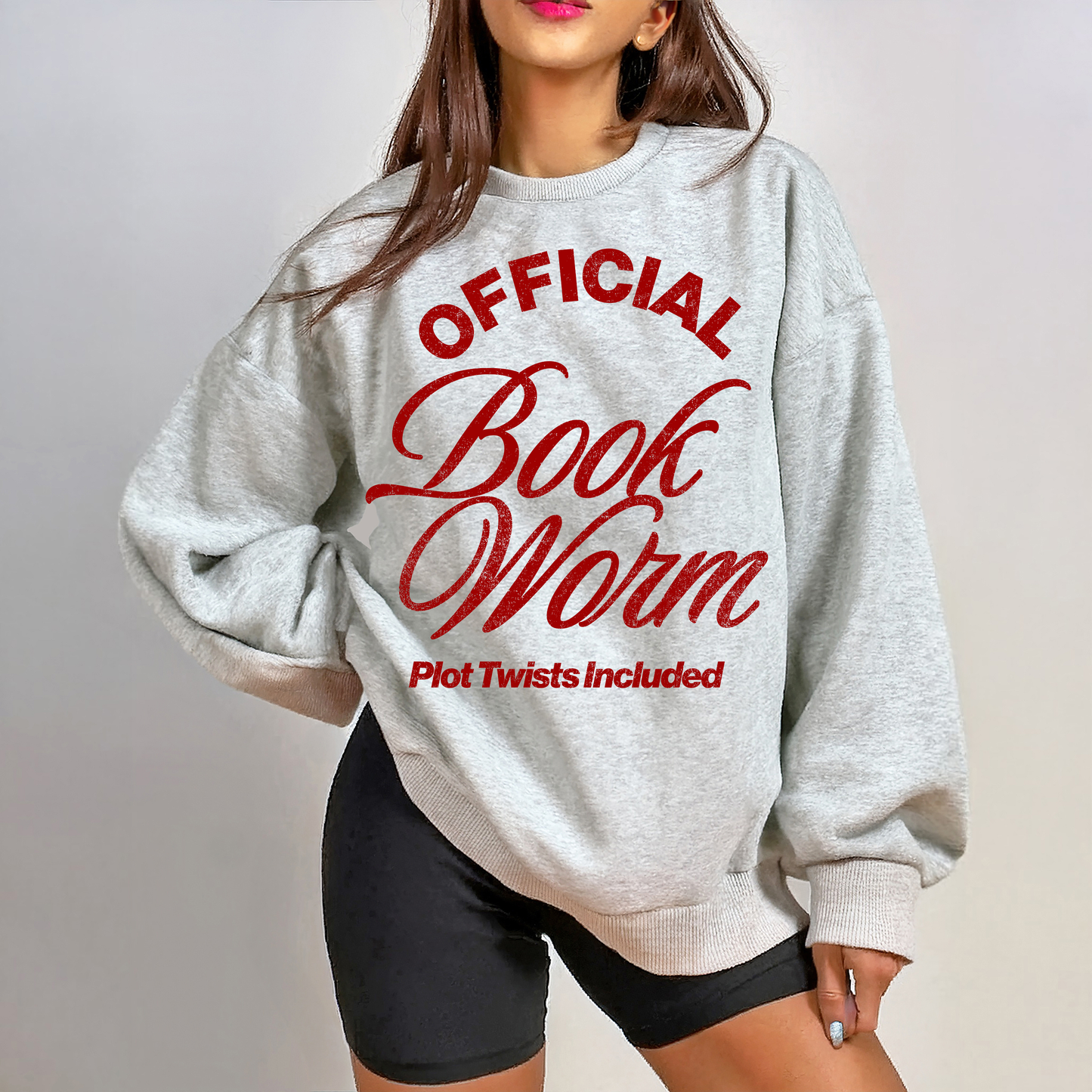 Official Book Worm Crewneck Sweatshirt