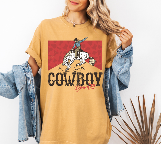 Cowboy Country Comfort Colors Tee