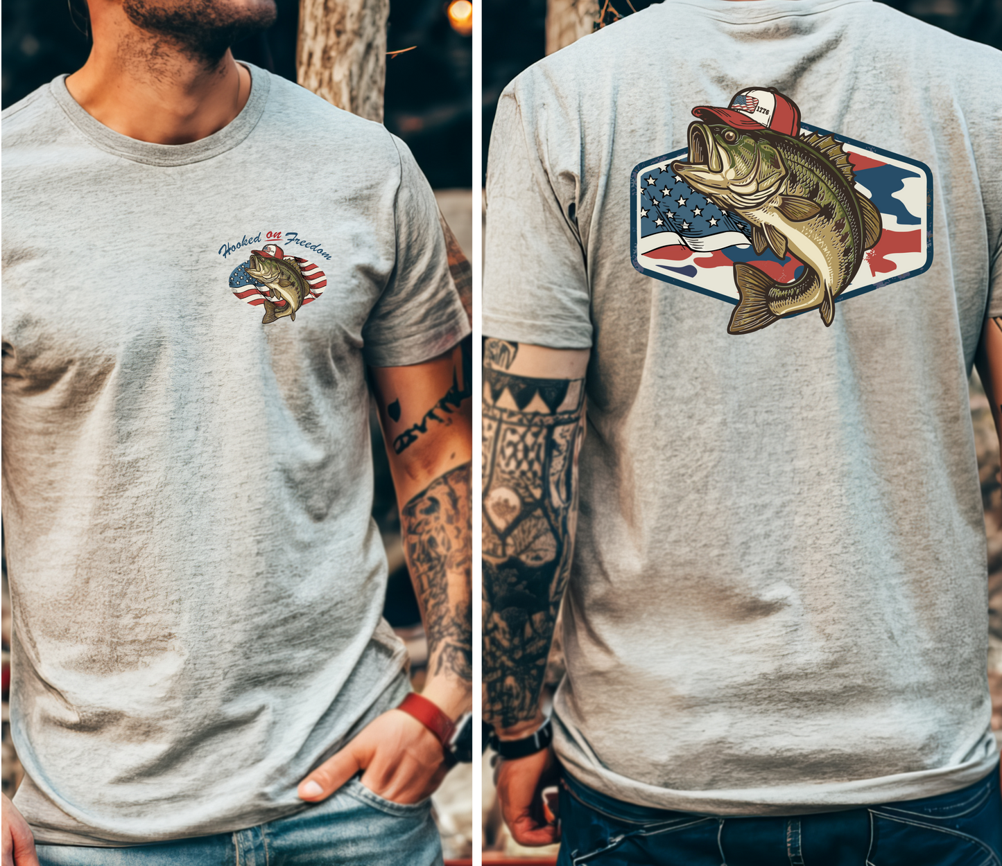 Hooked on Freedom Tee