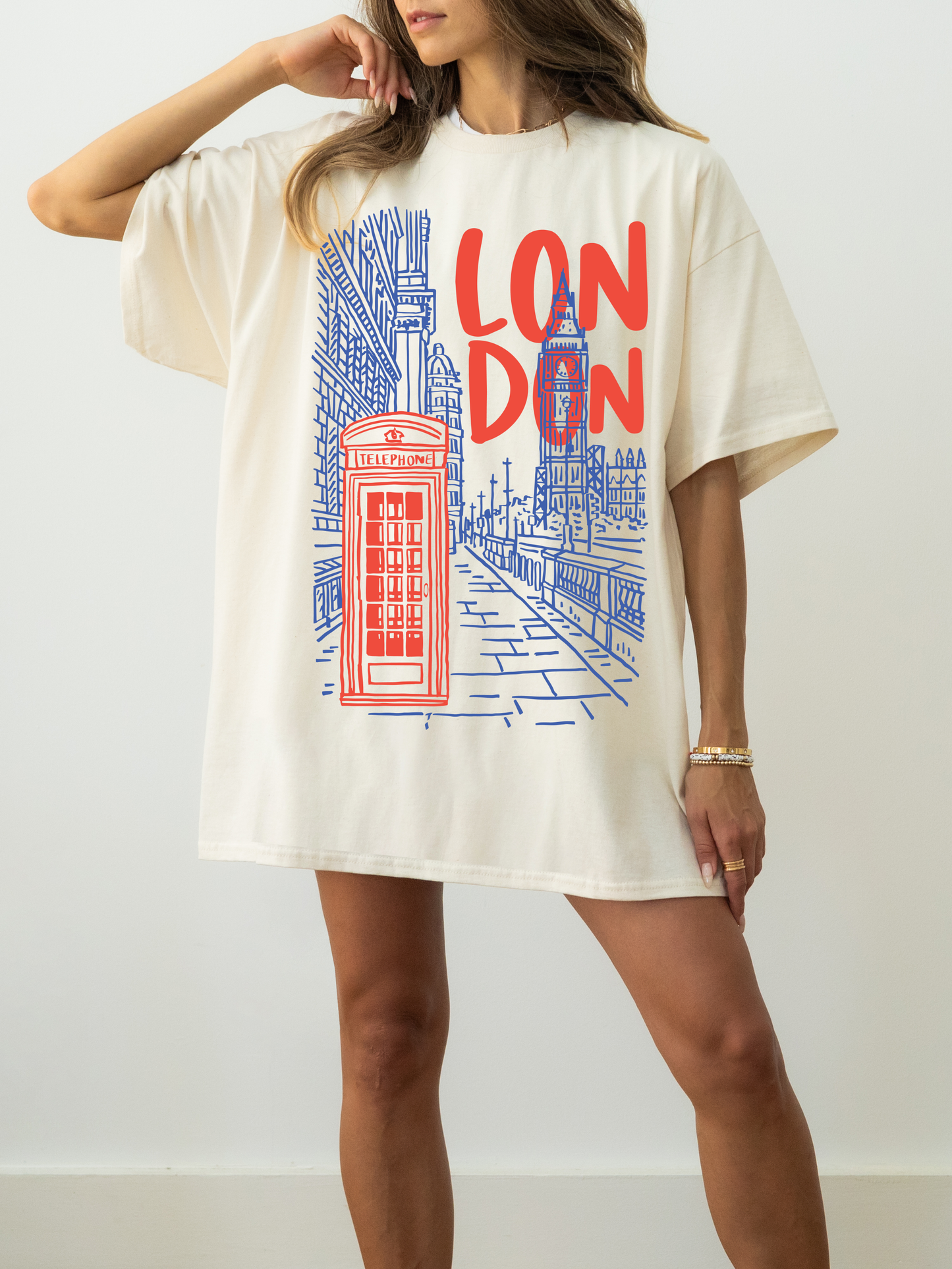 London Postcard Comfort Colors Tee