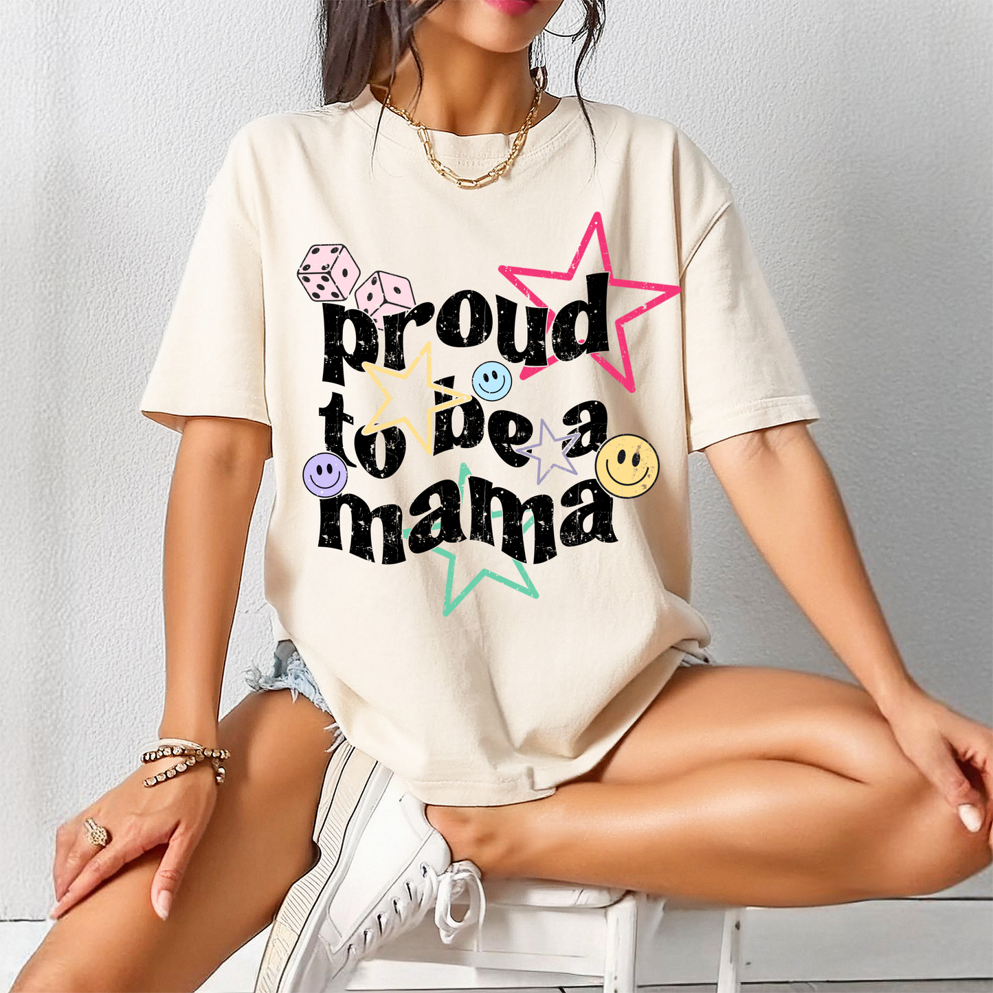 Proud to Be Mama Comfort Colors Tee