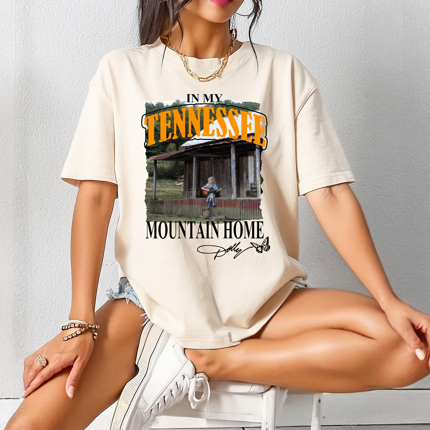 Tennessee Mountain Home (Dolly) Comfort Colors Tee