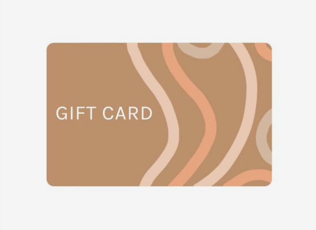 pressed. gift card