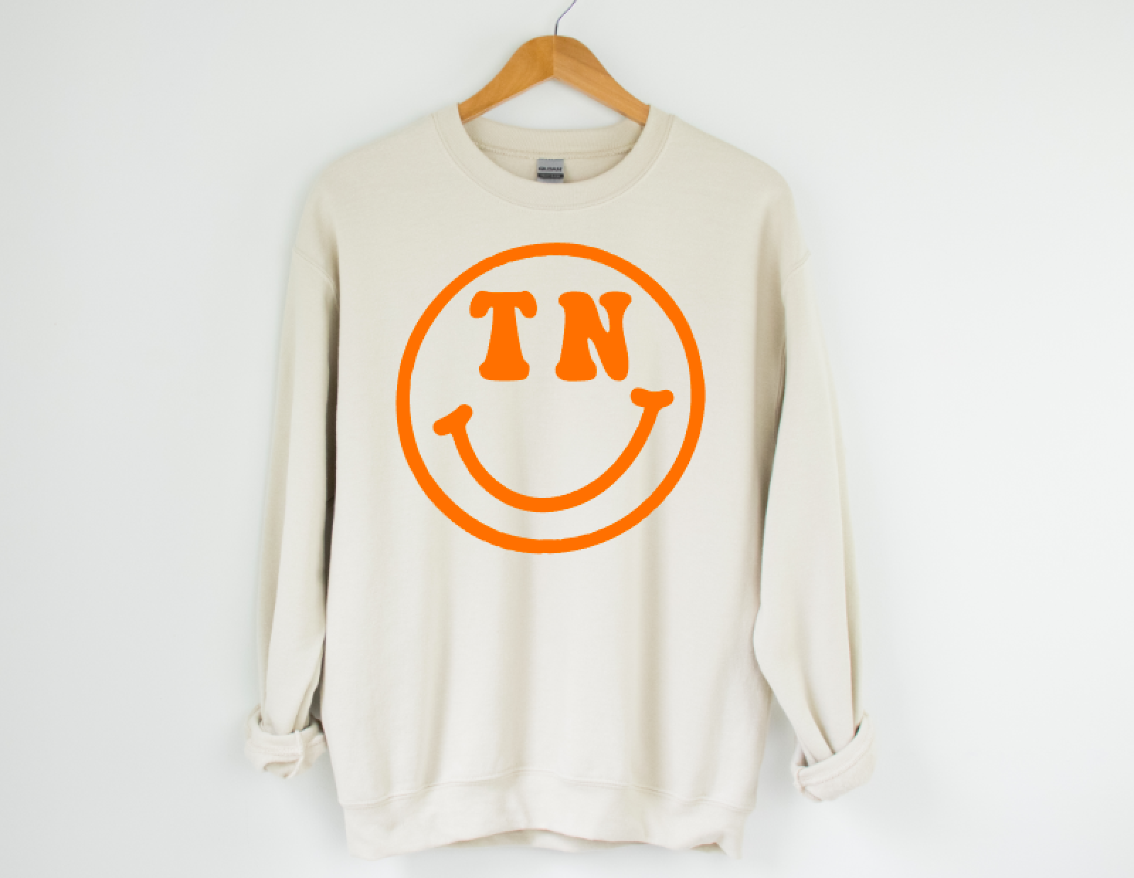 TN Smiley Face Crewneck Sweatshirt