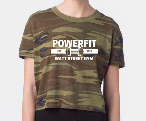 Powerfit Watt Street Gym Crop Tee