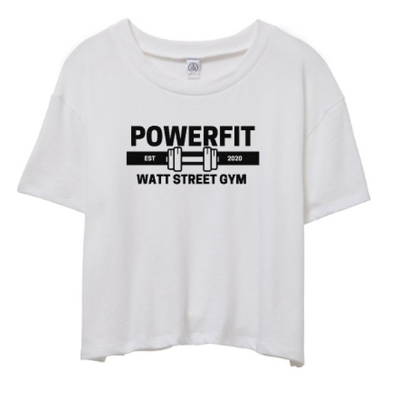 Powerfit Watt Street Gym Crop Tee