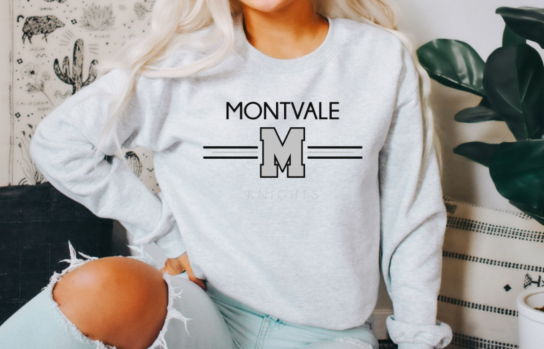 Montvale Knights Crewneck Sweatshirt