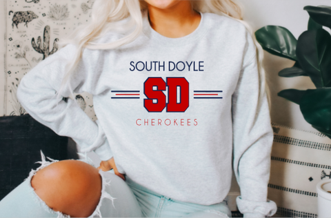 South Doyle Cherokees Crewneck Sweatshirt