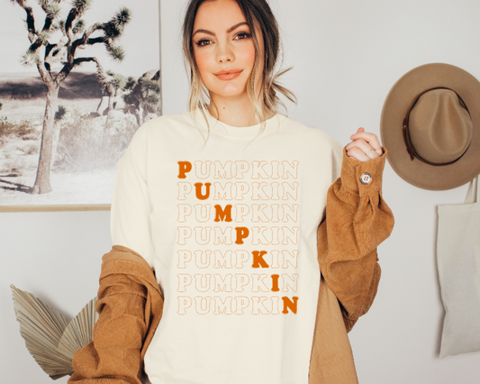 Pumpkin Stacked