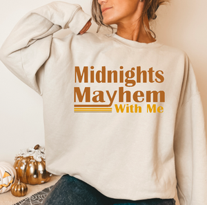 Midnight Mayhem with Me Taylor Swift Crewneck Sweatshirt
